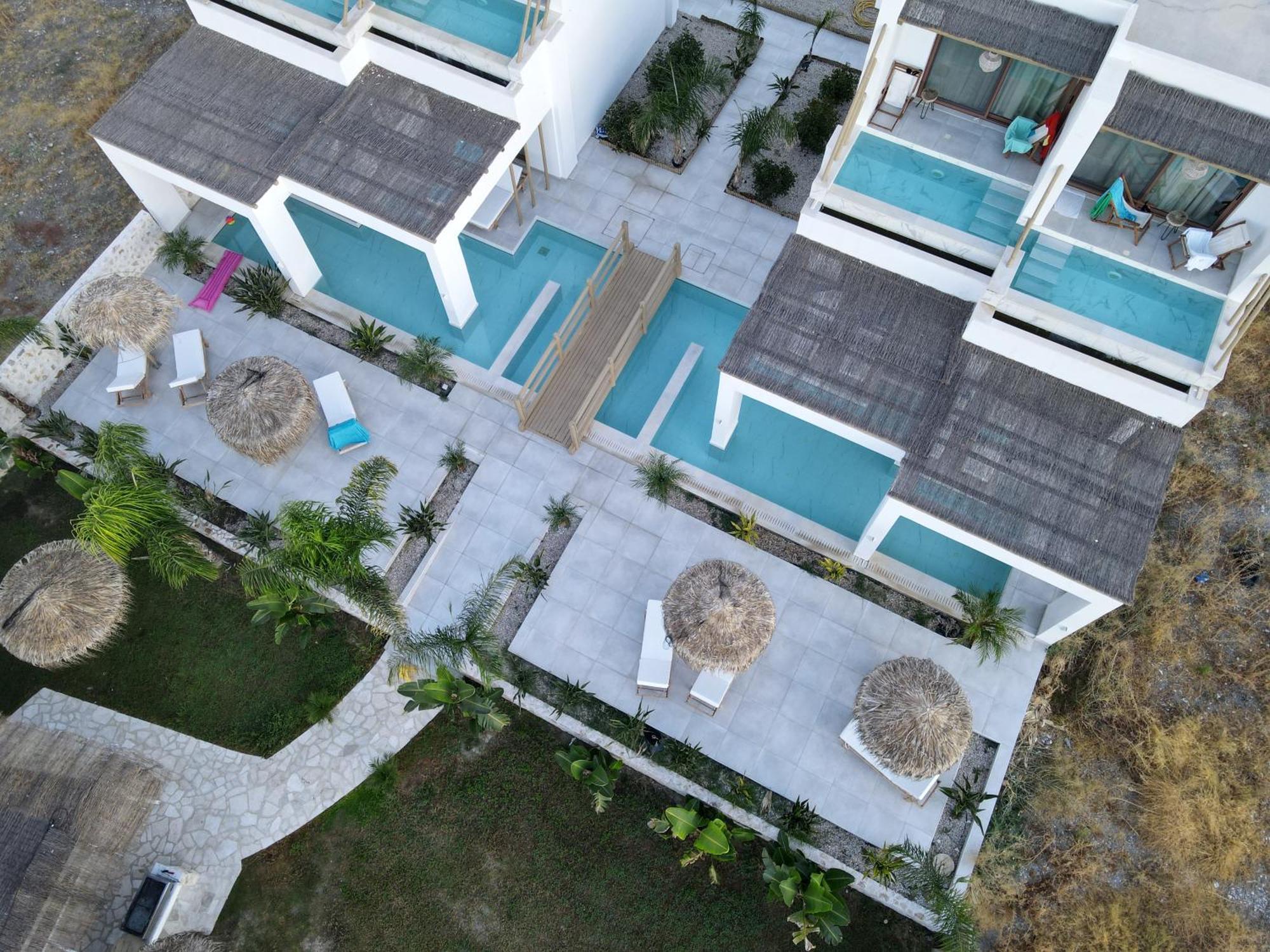 Alia Luxury Suites And Spa Haraki Eksteriør bilde